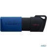 Флеш Диск Kingston 64gb Datatraveler Exodia M Dtxm/64gb Usb3.0 черный/синий