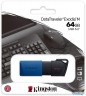 Флеш Диск Kingston 64gb Datatraveler Exodia M Dtxm/64gb Usb3.0 черный/синий