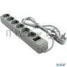 Сетевой фильтр Exegate Ex266865rus Sp-6-1.5g (6 розеток, 1.5м, евровилка, светло-серый)