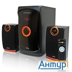 Dialog Progressive Ap-200 Black { 2.1, 30w+2*15w Rms, Usb+sd Reader }