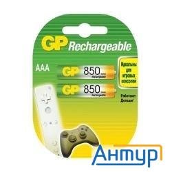 Gp Rechargeable Nimh 85aaahc 850mah,  2 шт Aaa,  850мАч (2 шт. в уп-ке)