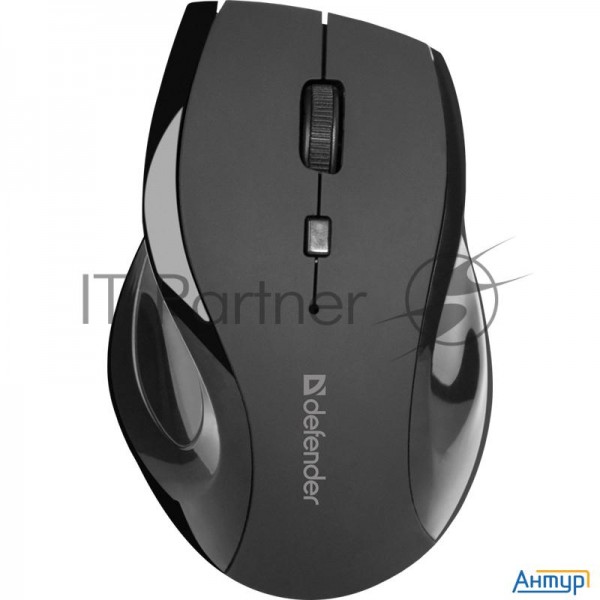 Беспроводная оптическая мышь Defender Accura Mm-295 черный [52295] {Беспроводная оптическая мышь, 6