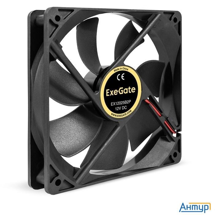 Exegate Ex295242rus Вентилятор 12В Dc Exegate Ex12025b2p (120x120x25 мм, 2-ball (двойной шарикоподши