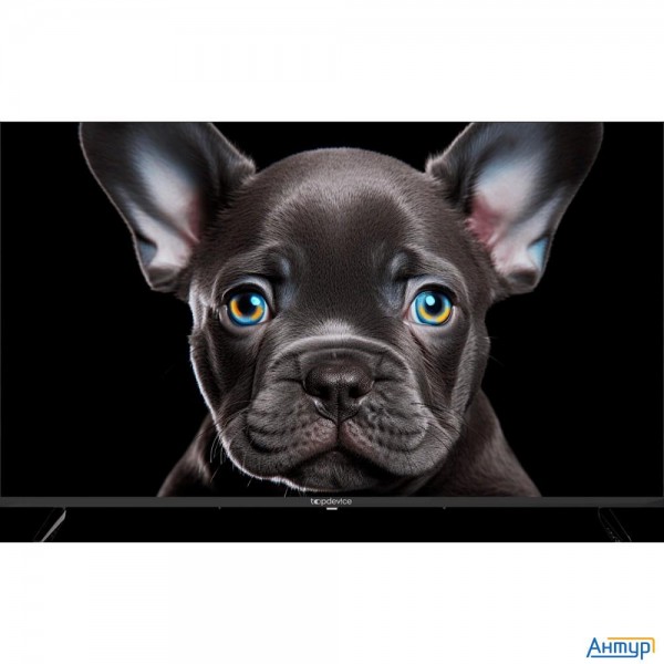 Topdevice 43"/uhd/va/smart Sber/1.5-8 Гб/bt/60Гц/черный