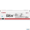 Тонер-картридж Canon 045c H голубой, 2200 стр., для I-sensys Mf631/633/635, Lbp611