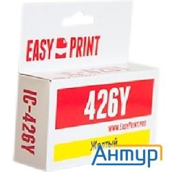 Easyprint Cli426y Картридж (ic-cli426y) для Canon Pixma Ip4840/mg5140/mg6140/mx884, желтый, с чипом