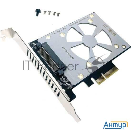 Espada Контроллер Pci-e, U2 Sff-8639 для Nvme Ssd, (pcieu2a Ver2) (45540)