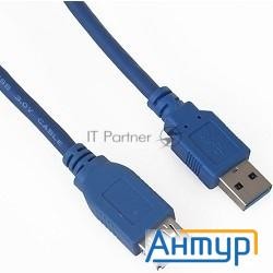 Кабель Am/af Usb3.0 5.0м Vcom удлинитель Usb 3.0, Vus7065-5m