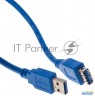 Кабель Am/af Usb3.0 5.0м Vcom удлинитель Usb 3.0, Vus7065-5m