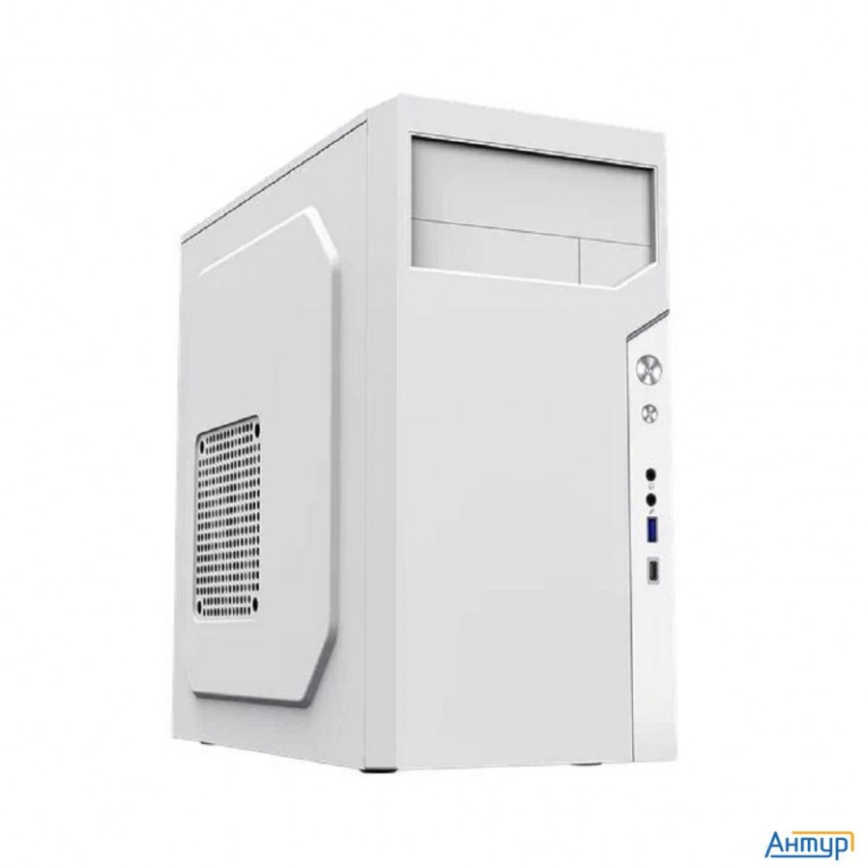 Zircon, Iva Wt (midi Tower, Белый, БП 450Вт., 1*usb3.0, 1*usb Type-c, Hd Audio)