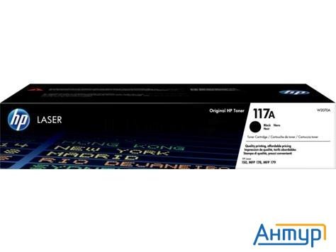 Hp W2070a Картридж 117a лазерный, черный  (1000стр.)