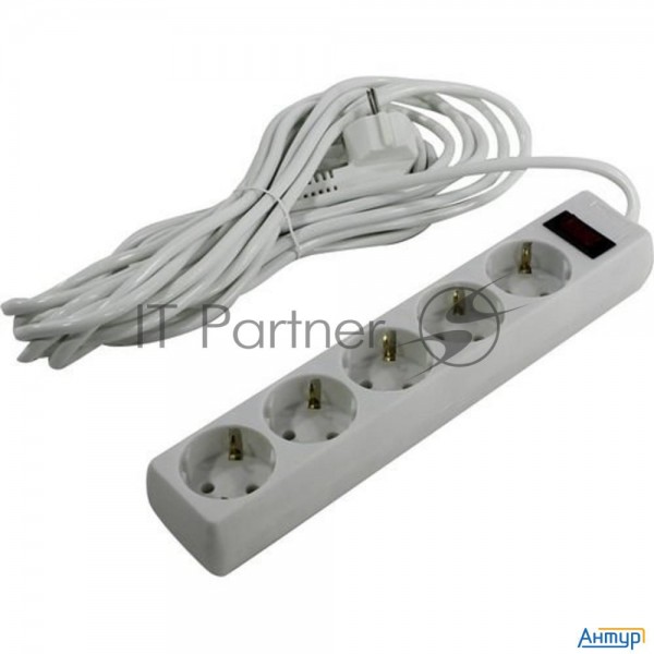 Сетевой фильтр Exegate Ex279180rus Sp-5-7w (5 розеток, 7м, евровилка, белый)