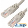 Патч-корд литой "telecom" Utp кат.5е 30,0м серый