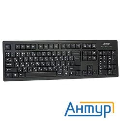 Keyboard  A4tech Kr-85 черный (usb)