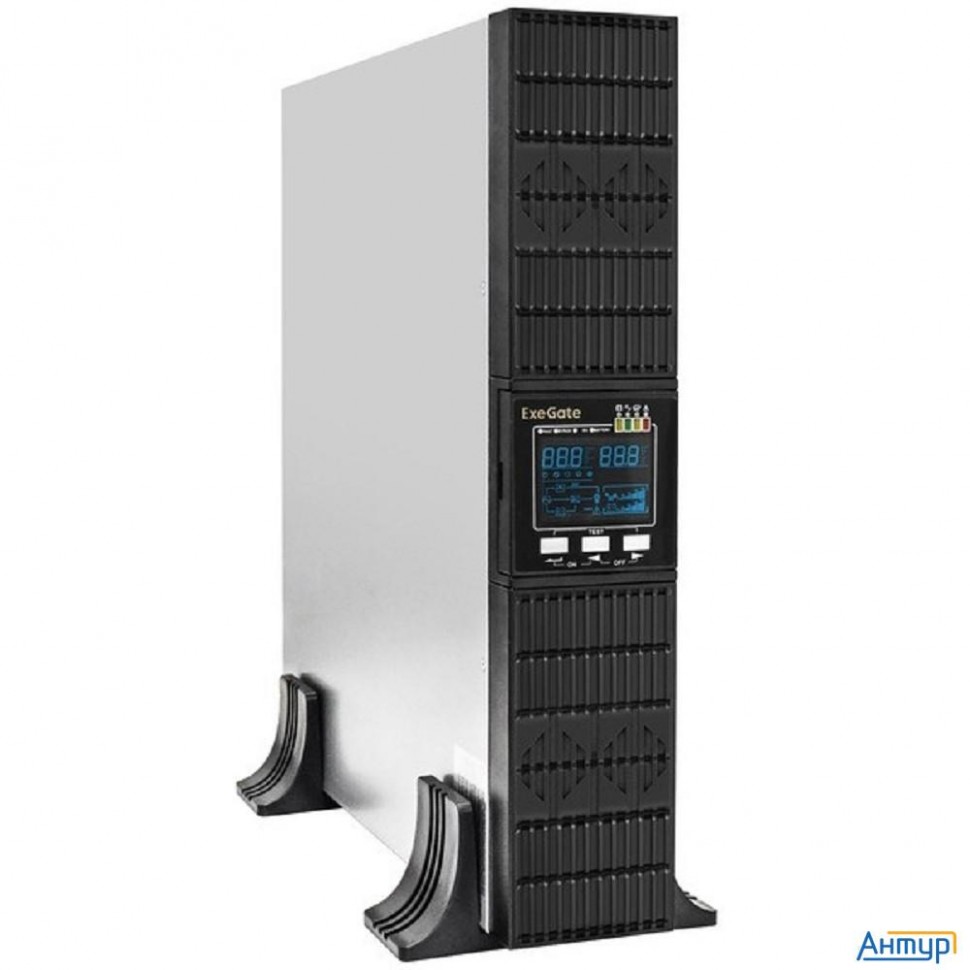 Exegate Ex293050rus ИБП On-line Exegate Powerexpert Uls-3000.lcd.avr.1sh.2c13.usb.rs232.snmp.2u <300