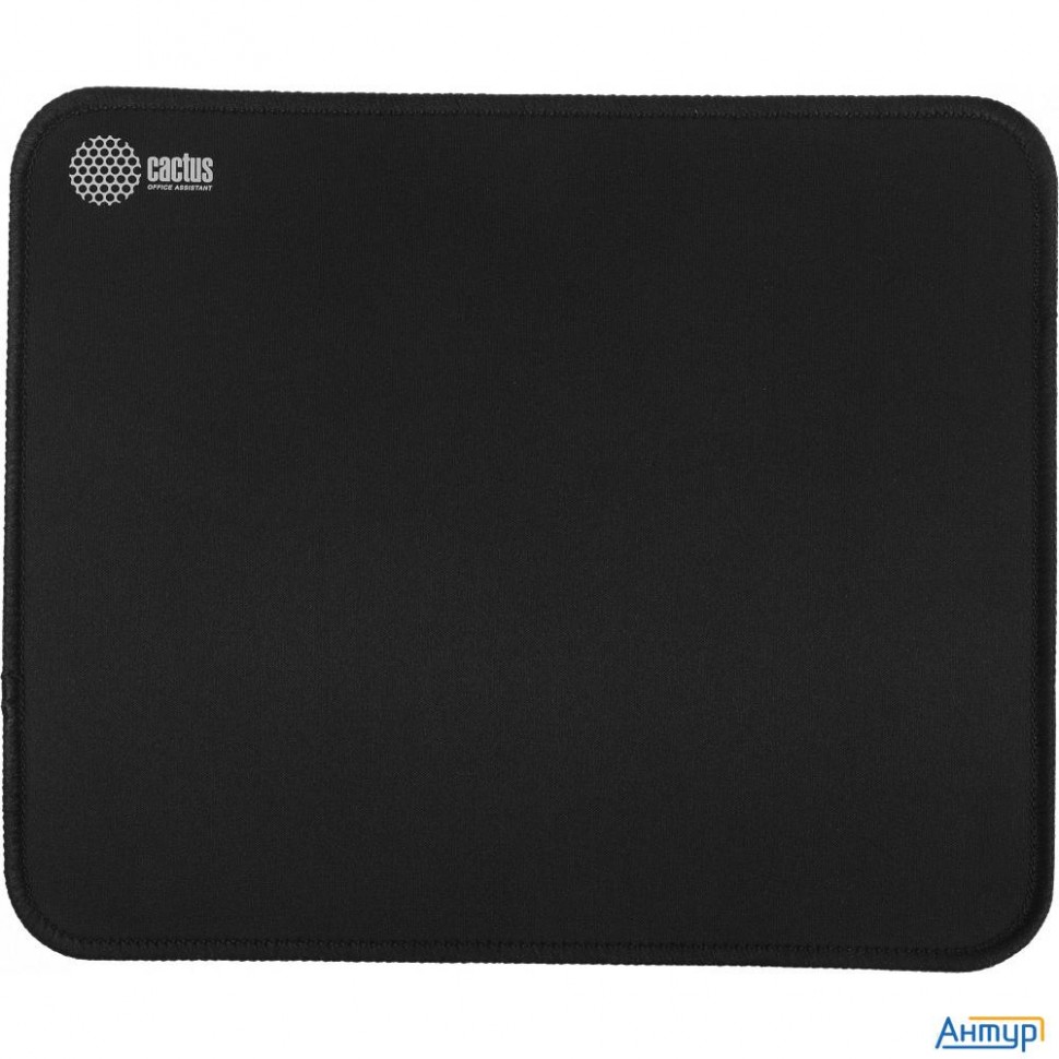 Коврик для мыши Cactus Black черный 300x250x3мм (cs-mpc-d01m)