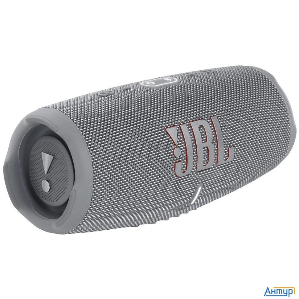 Колонка порт. Jbl Charge 5 серый 30w 2.0 Bt 15м 7500mah (jblcharge5gry)