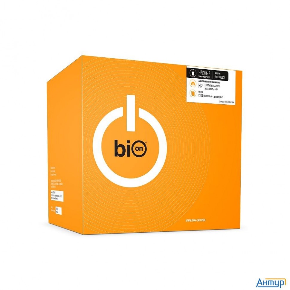 Bion Bcr-cf350a Картридж для Hp{laserjet Pro Mfp M176/m176fn/m177/m177fw} (1300  стр.), Черный, с чи