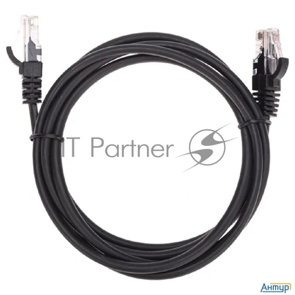 Патч-корд U/utp, Cat 5e, Rj45-rj45, 26awg, Zh нг(А)-hf, черный, 1,5м  Rexant