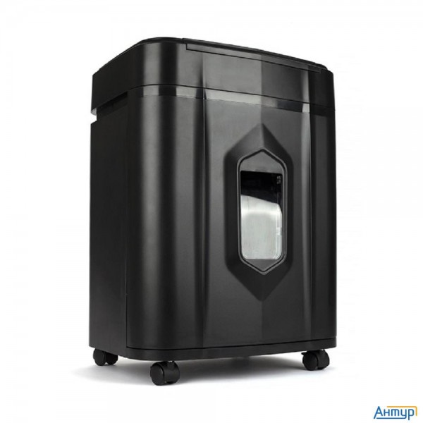 ГЕЛЕОС Уничтожитель документов АП23-4 черный с автоподачей (секр.p-4) перекрестный 145лист. 23лтр. с