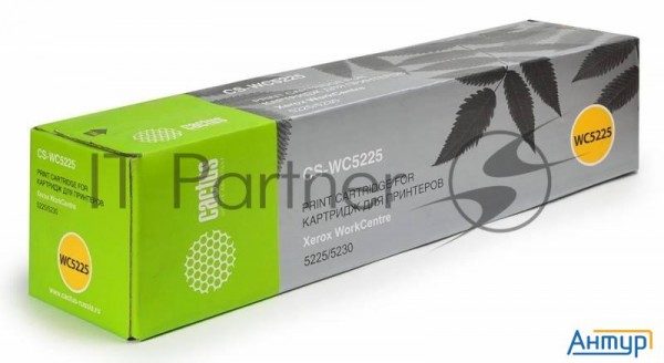 Тонер Картридж Cactus Cs-wc5225 (106r01305) черный для Xerox 5225/5230 (30000стр.)