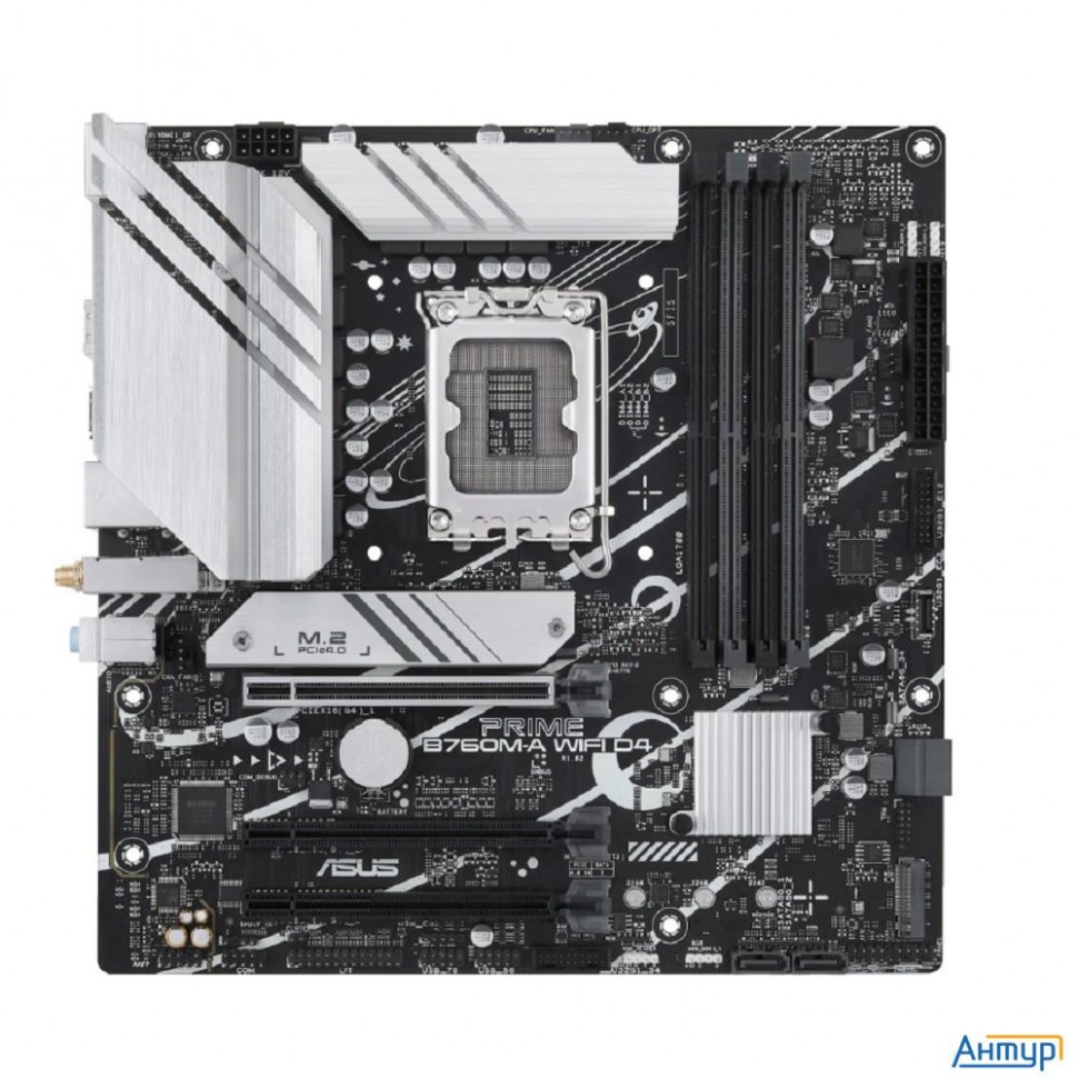 Asus Prime B760m-a Wifi D4 (socket 1700, Matx, 4xddr4(128gb), Dp/2xhdmi 2.1, 3xpcie 4.0x16, 1xlan (2