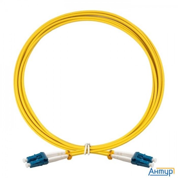 Exegate Ex295131rus Патч-корд волоконно-оптический Exegate Fc-d-9-lc-lc-2m-lszh (Шнур ВО Sm 9/125 (o