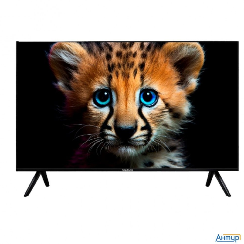 Topdevice 55'' Tdtv55es13u_bk/uhd/va/smart Yaos/2-32gb/bt/черный