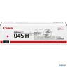 Тонер-картридж Canon 045m H пурпурный, 2200 стр., для I-sensys Mf631/633/635, Lbp611