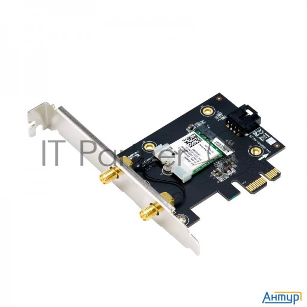 Сетевой адаптер Asus Pce-ax1800 Wifi 802.11ax, 2402 + 574mbpsб Pci-e Adapter, 2 антенны; 90ig07a0-mo