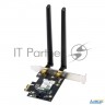 Сетевой адаптер Asus Pce-ax1800 Wifi 802.11ax, 2402 + 574mbpsб Pci-e Adapter, 2 антенны; 90ig07a0-mo
