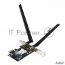Сетевой адаптер Asus Pce-ax1800 Wifi 802.11ax, 2402 + 574mbpsб Pci-e Adapter, 2 антенны; 90ig07a0-mo
