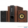 Sven Sps-820,черная кожа/черный (2.1, 2 сат. + сабвуфер,18 Вт + 2 х 10 Вт (rms) ,усил.- 20-20000 Гц)