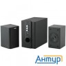 Sven Sps-820,черная кожа/черный (2.1, 2 сат. + сабвуфер,18 Вт + 2 х 10 Вт (rms) ,усил.- 20-20000 Гц)