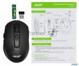 Мышь Acer Omr060 черный оптическая (1600dpi) беспроводная Usb (7but)