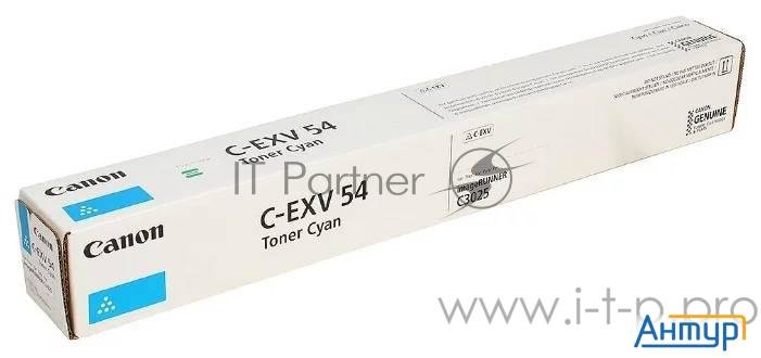 C-exv54c Тонер-картридж для Canon Ir Adv C3025/c3025i (8500 стр.), голубой