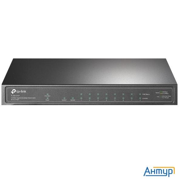 Tp-link Tl-sg1210p 10-портовый гигабитный настольный коммутатор с 8 портами Poe+ Smb
