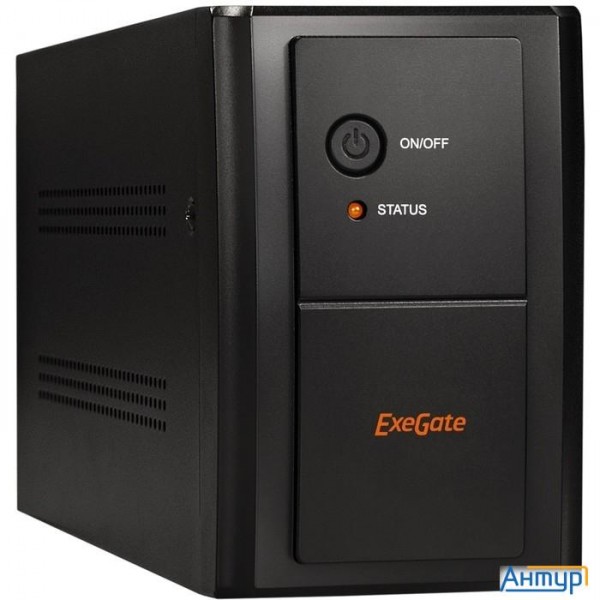 Exegate Ep285527rus ИБП Exegate Specialpro Unb-2200.led.avr.euro.rj.usb <2200va/1300w, Led, Avr, 4 е