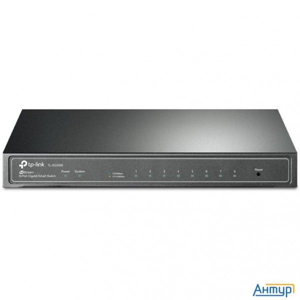 Tp-link Sg2008 Коммутатор Jetstream Smart с 8 гигабитными портами