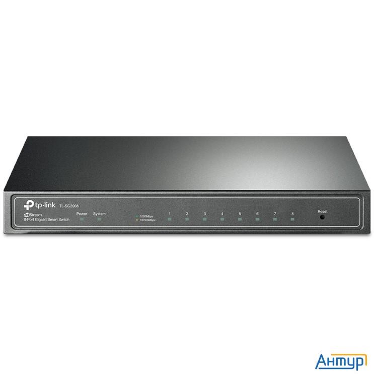 Tp-link Sg2008 Коммутатор Jetstream Smart с 8 гигабитными портами