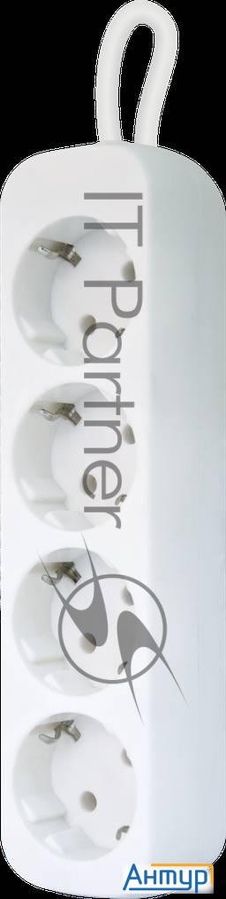 Удлинитель Defender E450 белый 5.0 м, 4 розетки