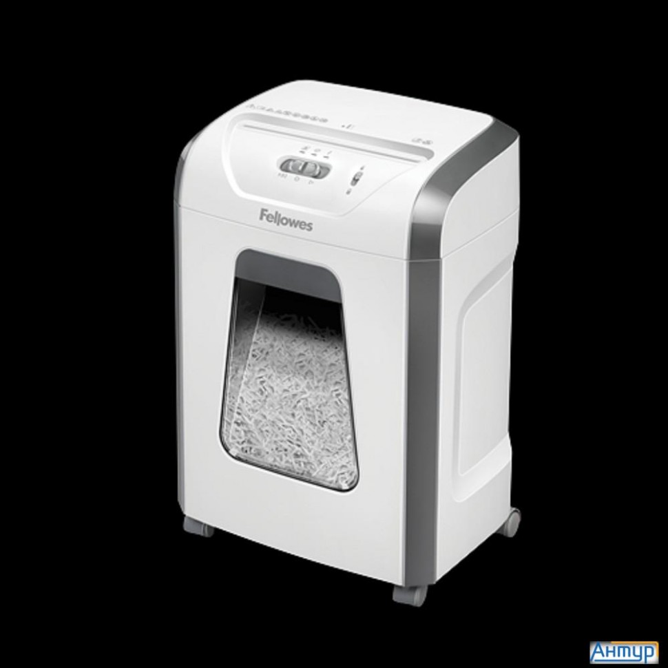 Fellowes  Шредер Powershred 15c, Din P-4, 4х40мм, 14лст., 19лтр. (100017466)