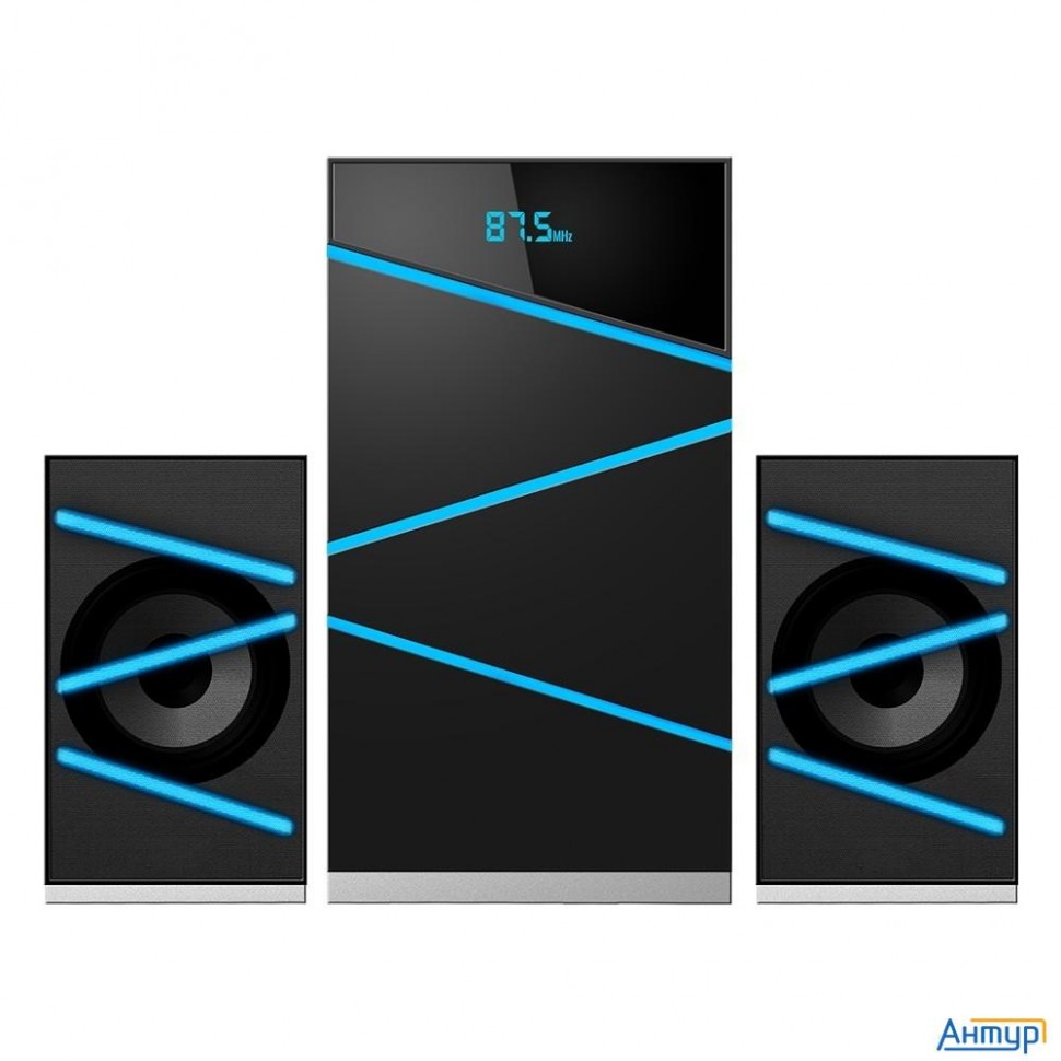 Ginzzu Gm-420, Акустическая система 2.1, 65w/bt/usb/sd/fm/ДУ
