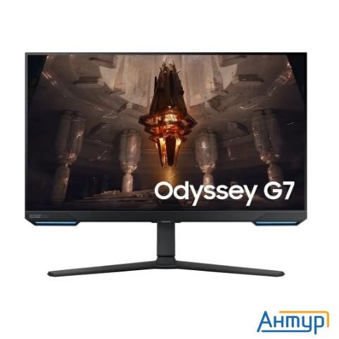 Lcd Samsung 31.5" S32bg700ei Odyssey G7 черный {ips 3840x2160 144hz 2xhdmi Displayport Mm Pivot}[ls3