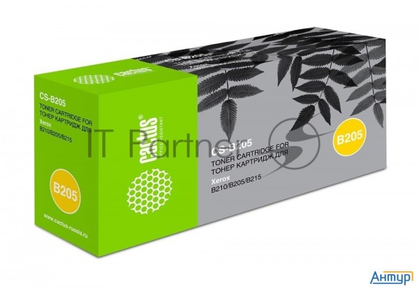 Картридж лазерный Cactus Cs-b205 106r04348 черный (3000стр.) для Xerox B205/210/215 Multifunction Pr