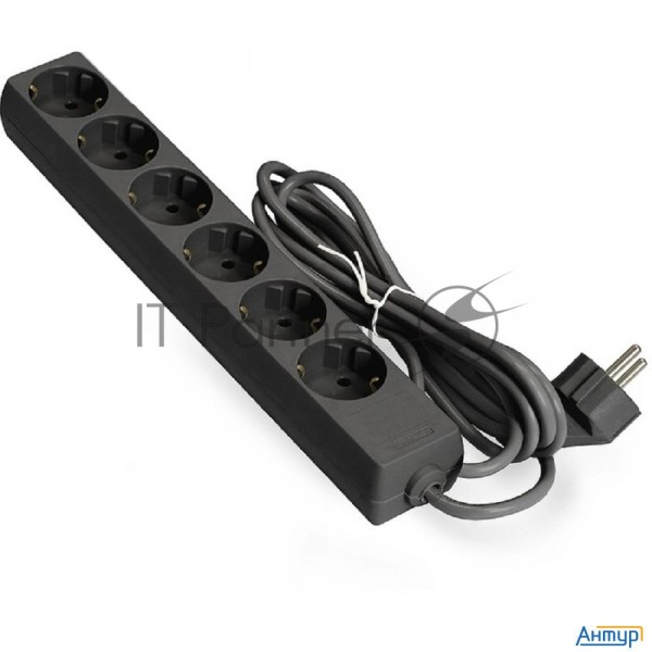 Сетевой фильтр Exegate Ex285834rus Ece-6-5b (6 евророзетки с заземлением, 5м, черный)