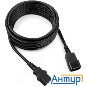 Cablexpert Кабель питания сист.блок-монитор 5м, C13-c14, 3х1кв.мм., черный, с зазем. (pc-189-1-5m)