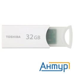 Toshiba Usb Drive 32gb Cap-less Thnu32kamwht (usb2.0, White)