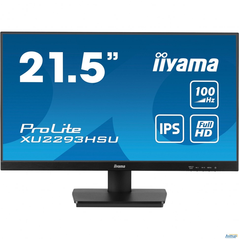 Lcd Iiyama 23.8" Xu2493hsu-b7 {ips 1920x1080 100hz 1ms 300cd Hdmi Displayport Usb M/m}
