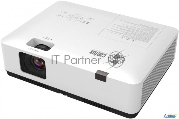 Проектор Cactus Cs-s3.wt 3lcd 43000lm Ls 4300lm Ansi (1280x1024) 15000:1 ресурс лампы:10000часов 1xu